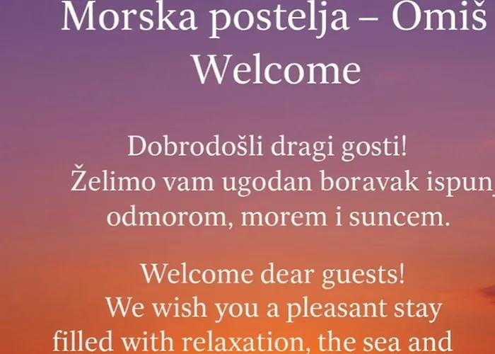 Morska Postelja - Sea Bed Omiš